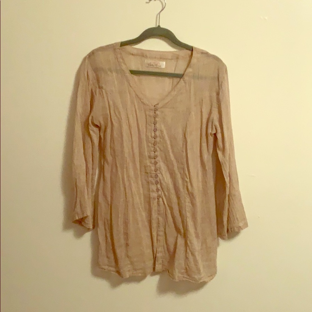 Light brown blouse